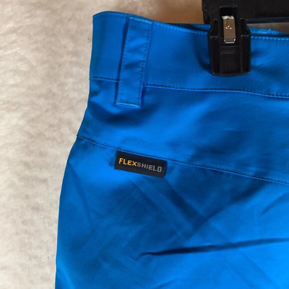 Jack Wolfskin Men's Softshell Blue Flex Shield Active Track Shorts Size XL 9003 - Picture 9 of 15